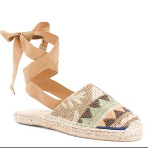 Sam Edelman || Beaded Espadrille Sandals